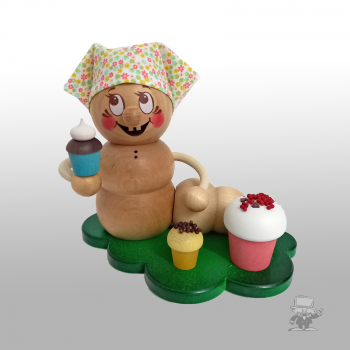 Kuhnert 37031 Räucherwurm Rosi mit Muffins